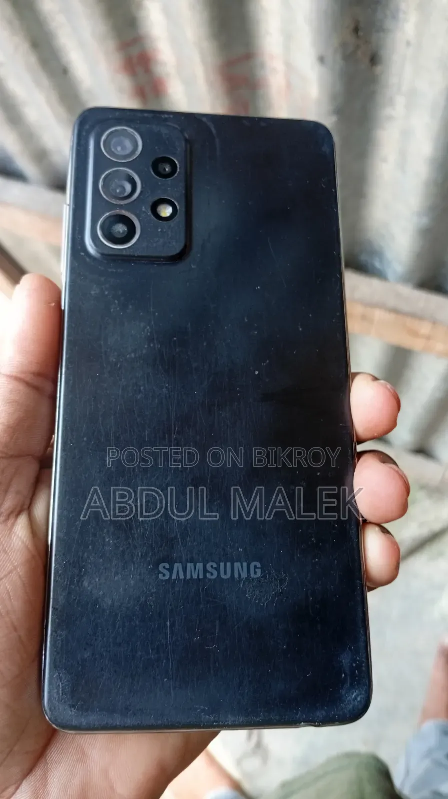 স্যামসাং গ্যালাক্সি এ৫২ ৫জি ১২৮ জিবি ব্ল্যাক