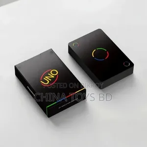 UNO Minimalist Color Matching Card Game – Clean Design Party Game