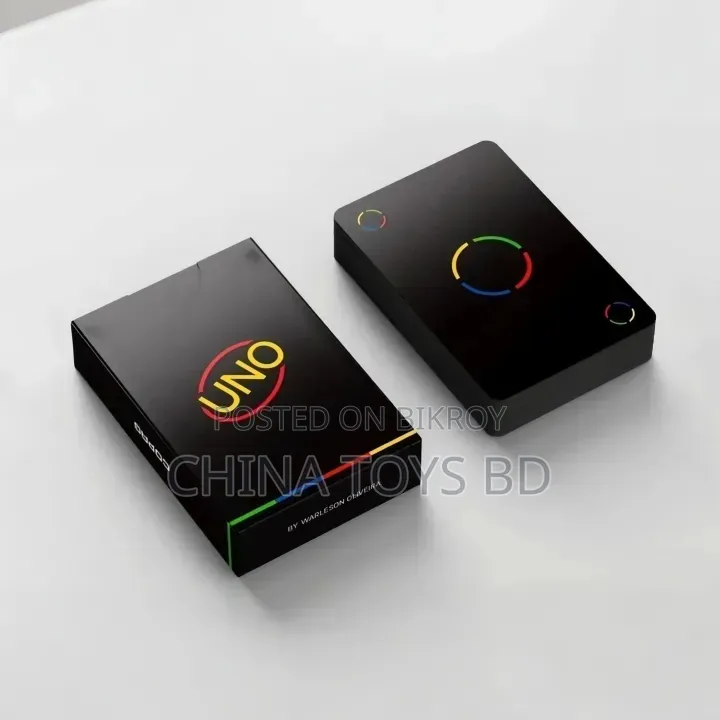 UNO Minimalist Color Matching Card Game – Clean Design Party Game