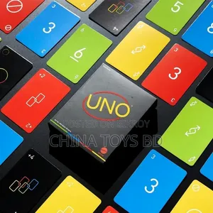 UNO Minimalist Color Matching Card Game – Clean Design Party Game