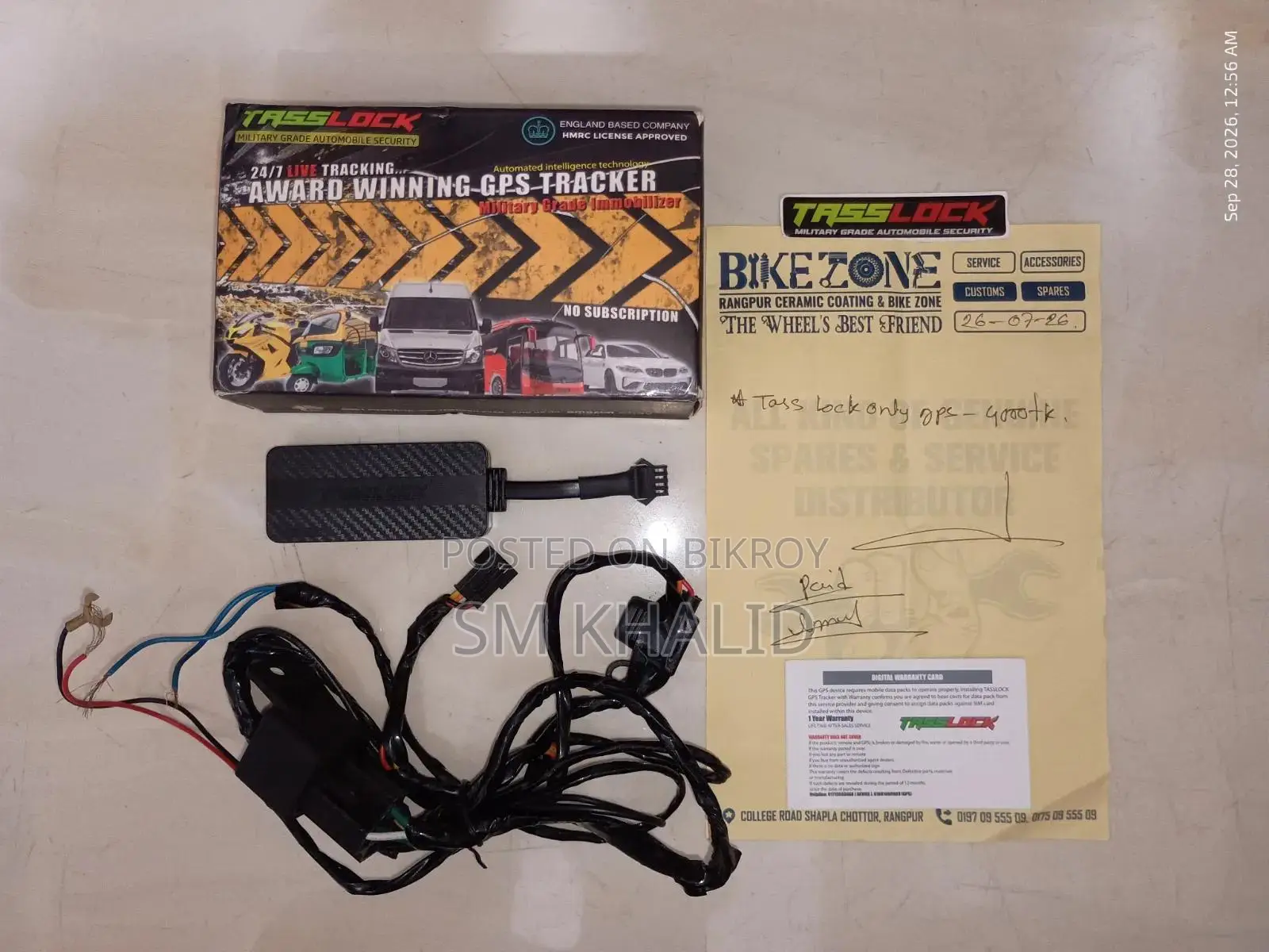 Tasslock GPS Tracker