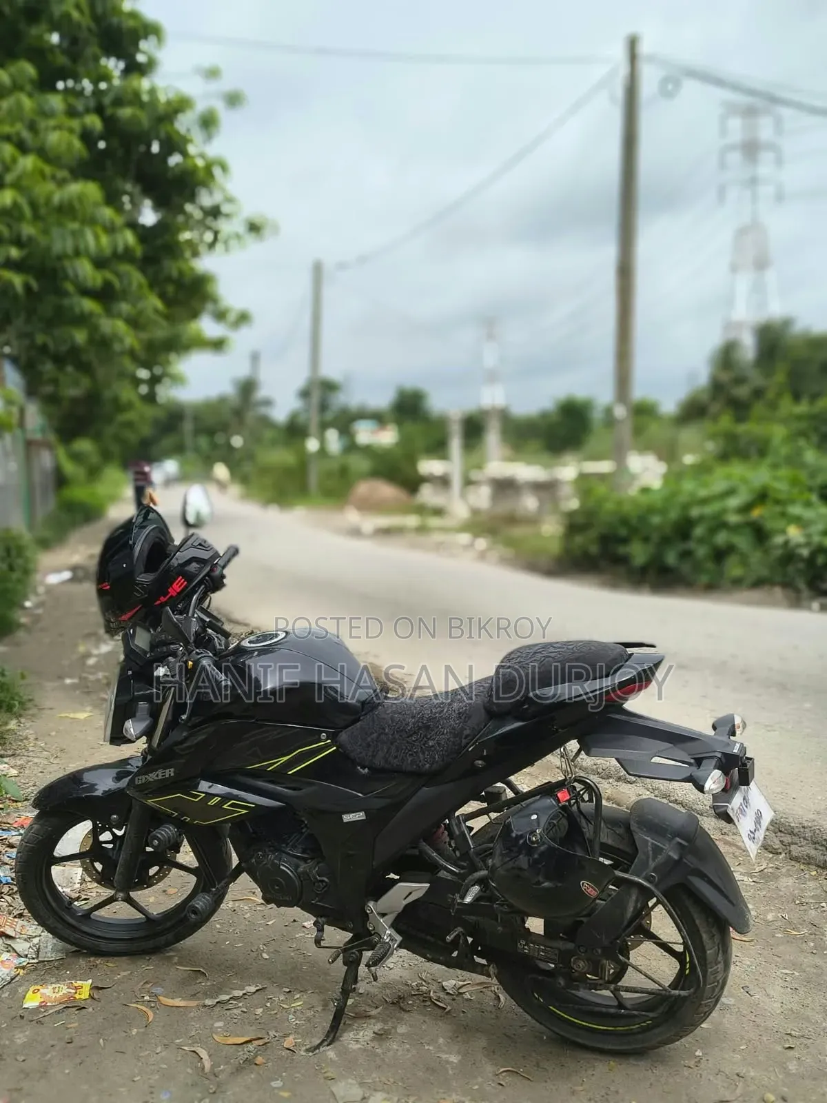 নতুন সুজুকি জিক্সার ২০২৪ কালো