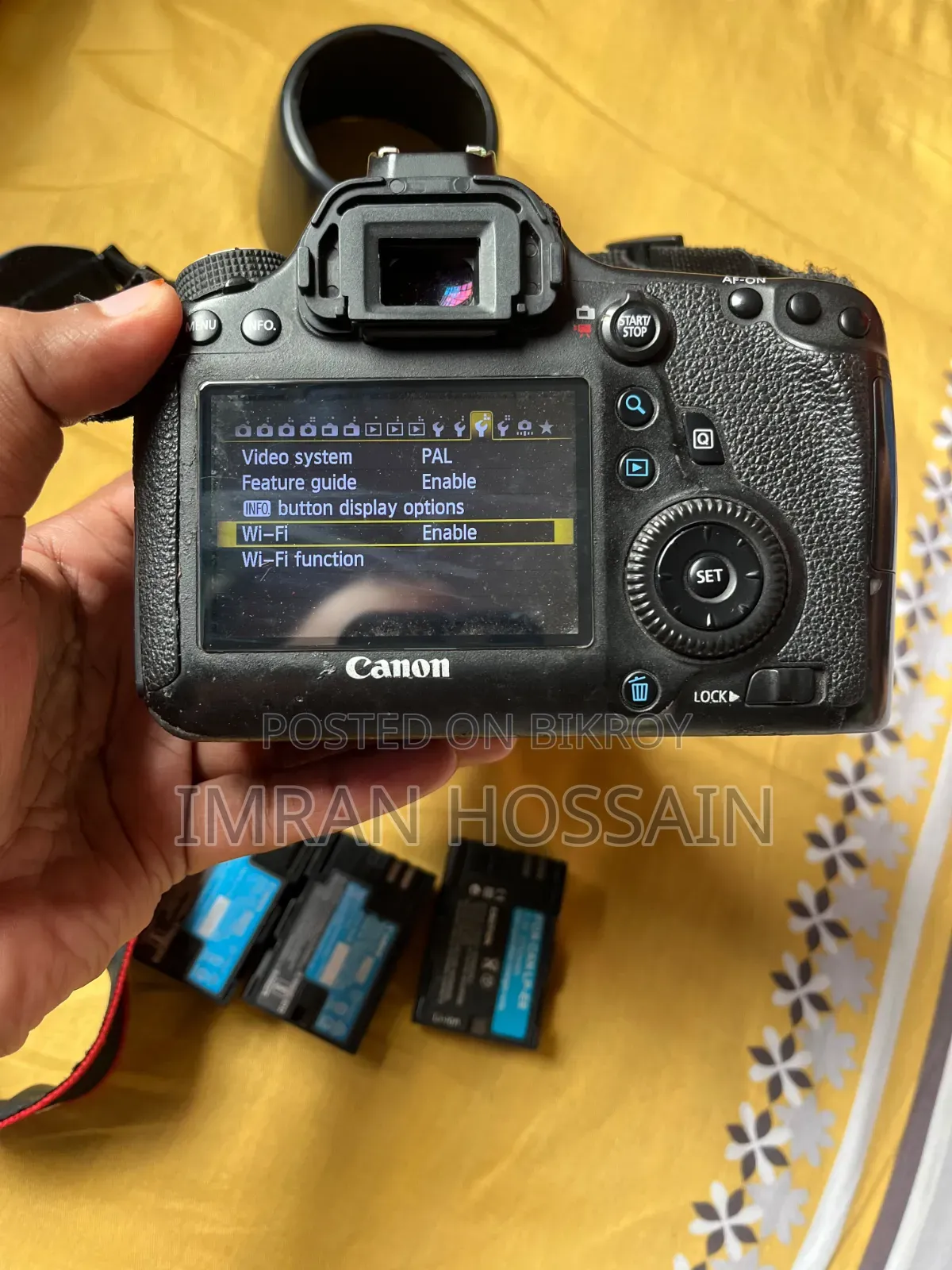Canon Eos 6D 75-300mm Lens