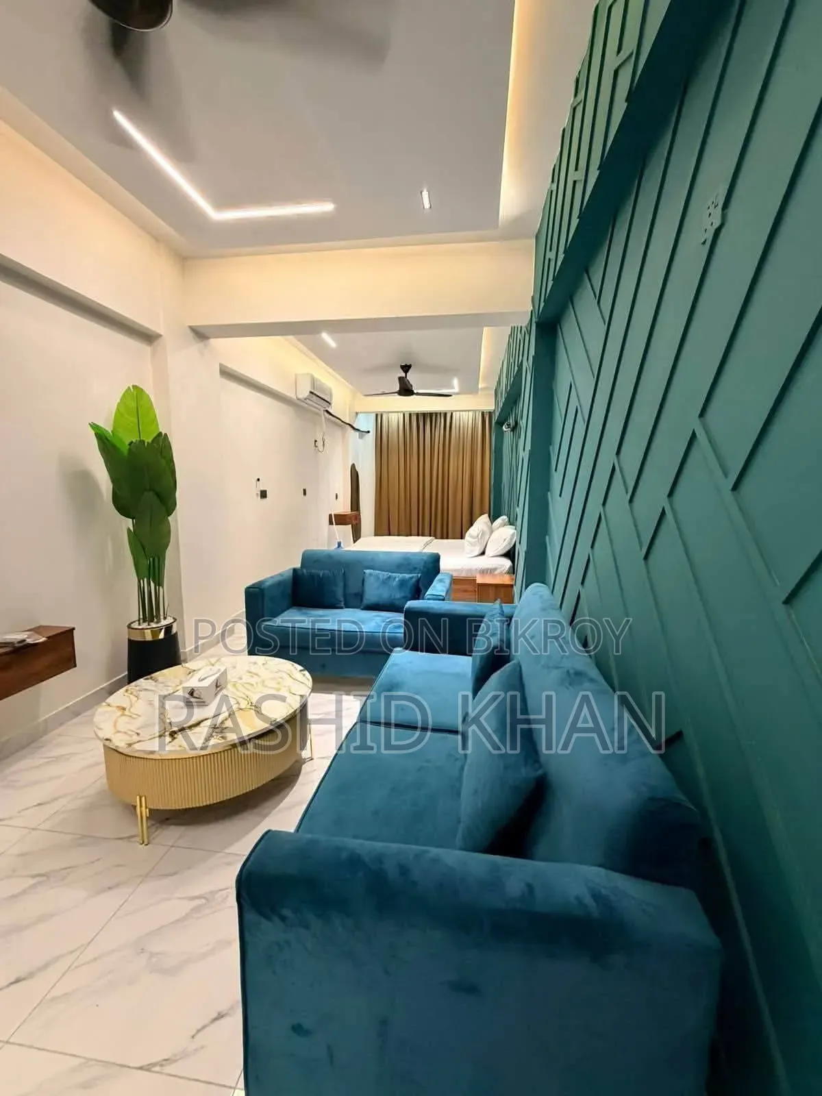 Daily Weekly Monthly Full Furnished Flat Rent