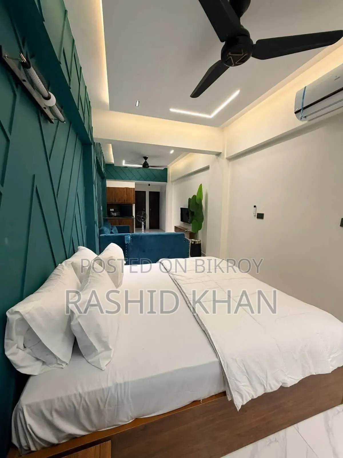 Daily Weekly Monthly Full Furnished Flat Rent