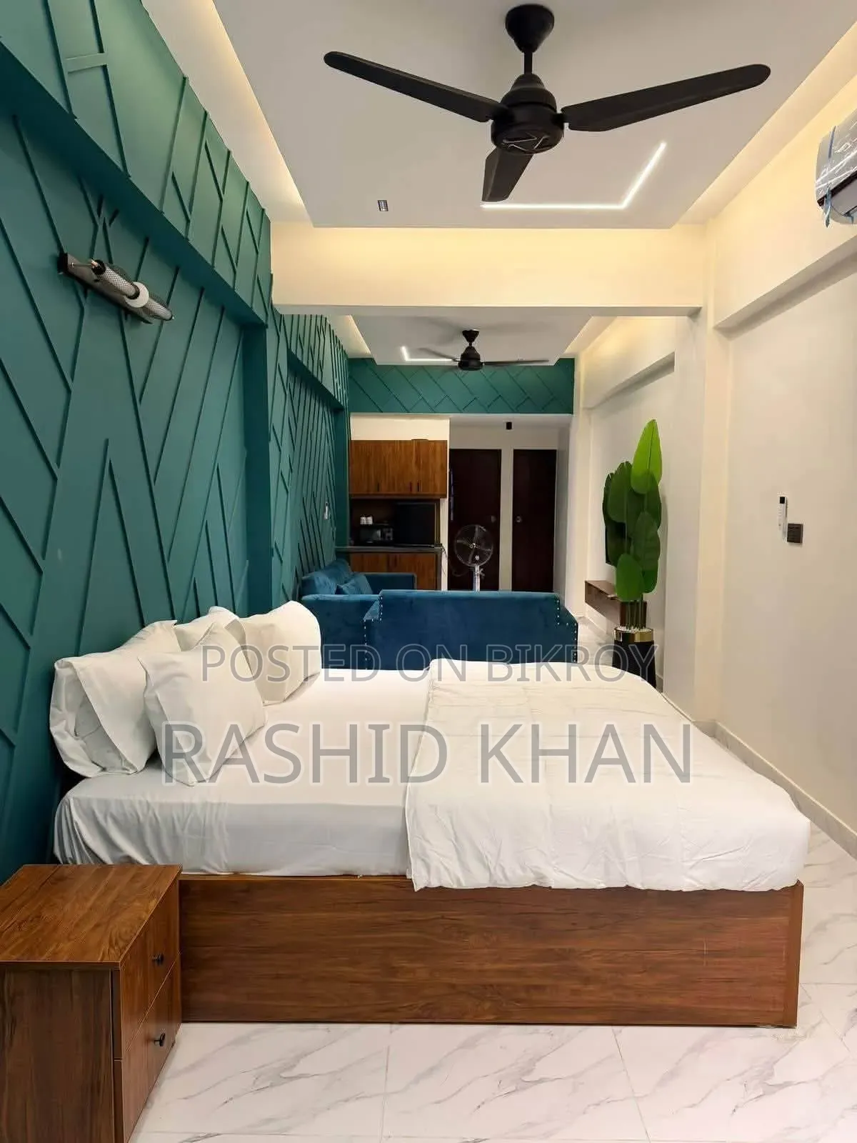 Daily Weekly Monthly Full Furnished Flat Rent