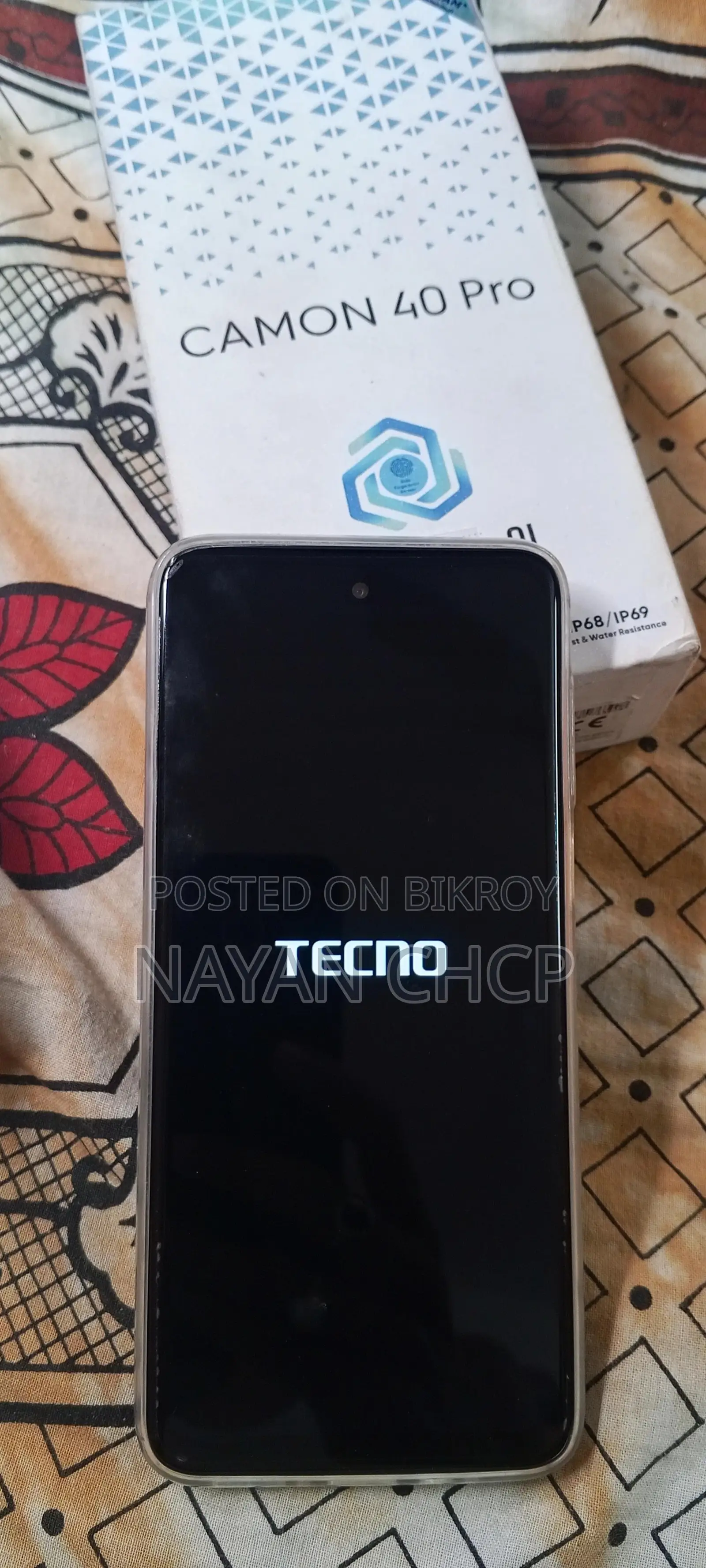 টেকনো ক্যামন ৪০ প্রো ৮/২৫৬ জিবি