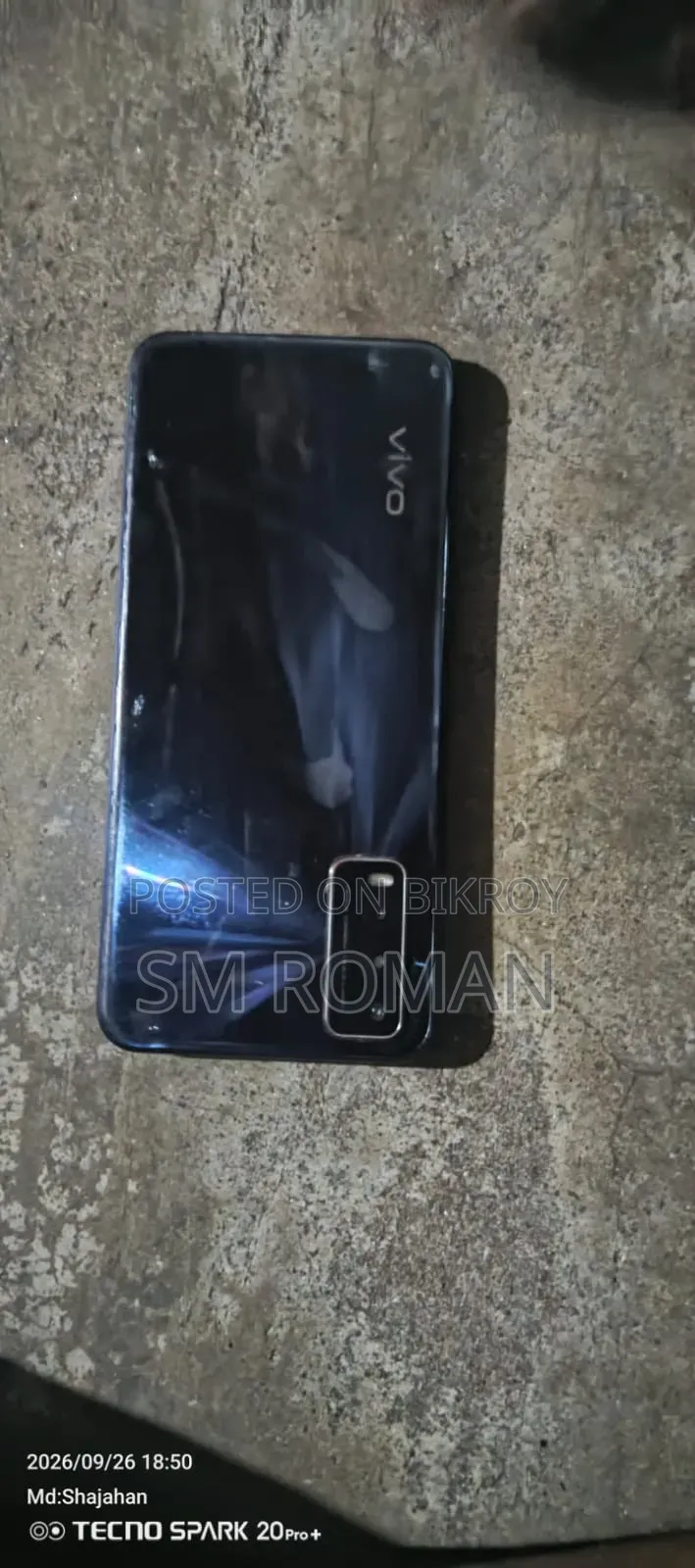 Vivo Y20 64 GB Blue