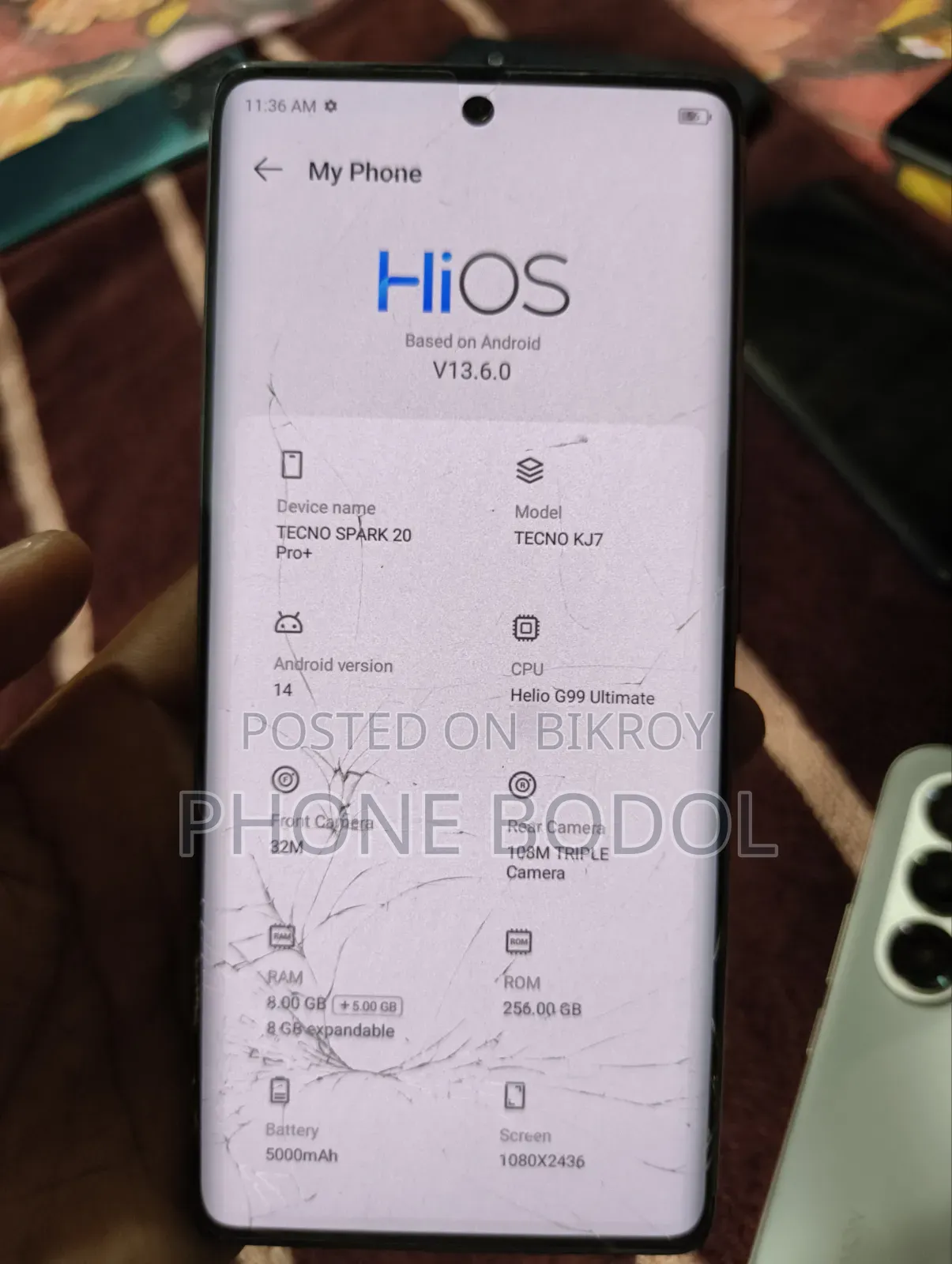 Tecno Spark 20 Pro Plus 256 GB Black