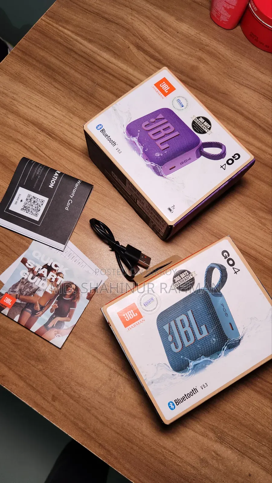 JBL GO 4 Bluetooth Speaker Original