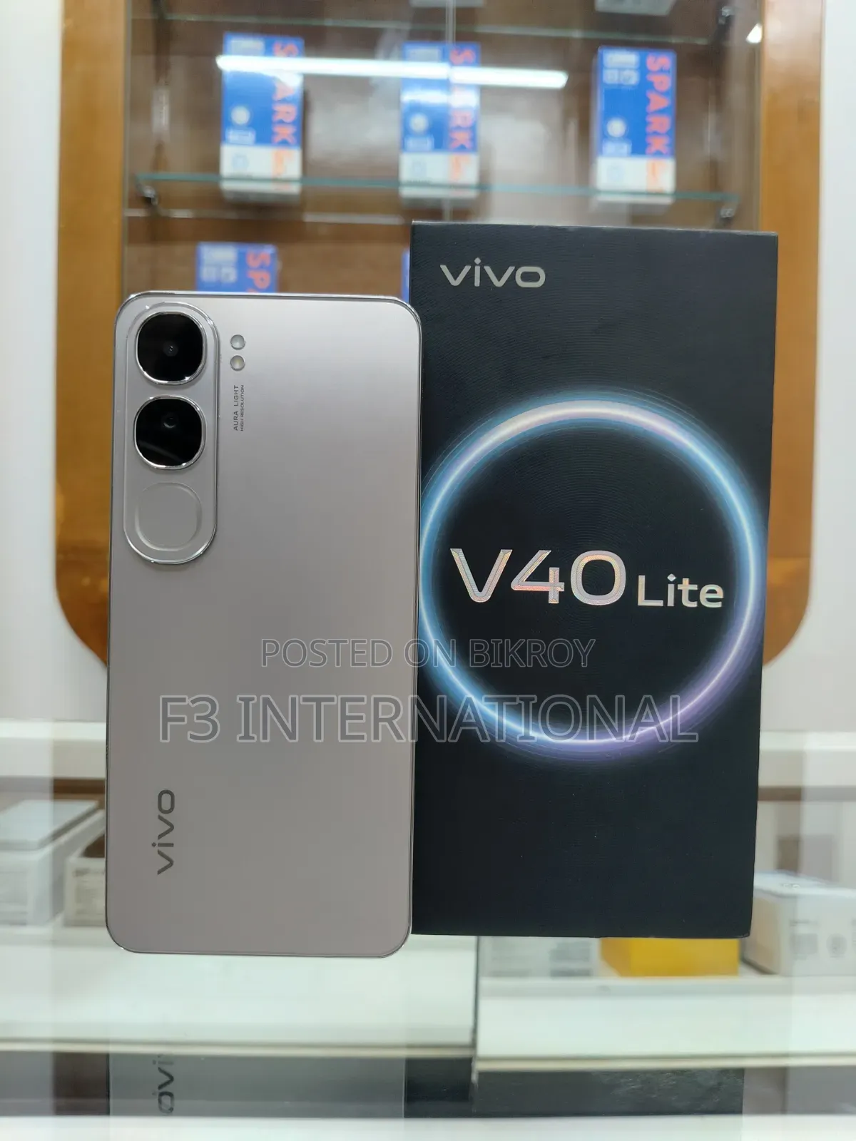 Vivo V40 Lite 4G 128 GB Gray