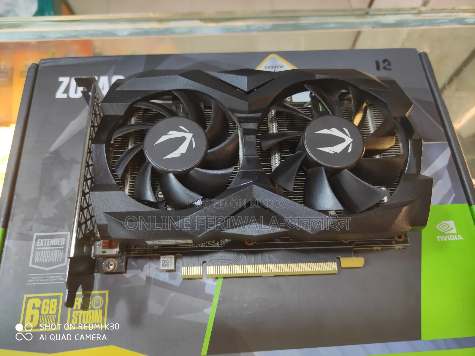 Zotac 1660 Super With Box