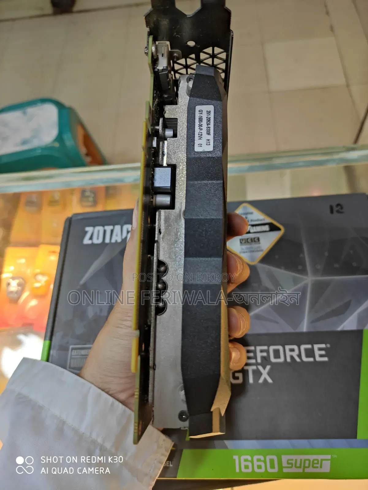 Zotac 1660 Super With Box