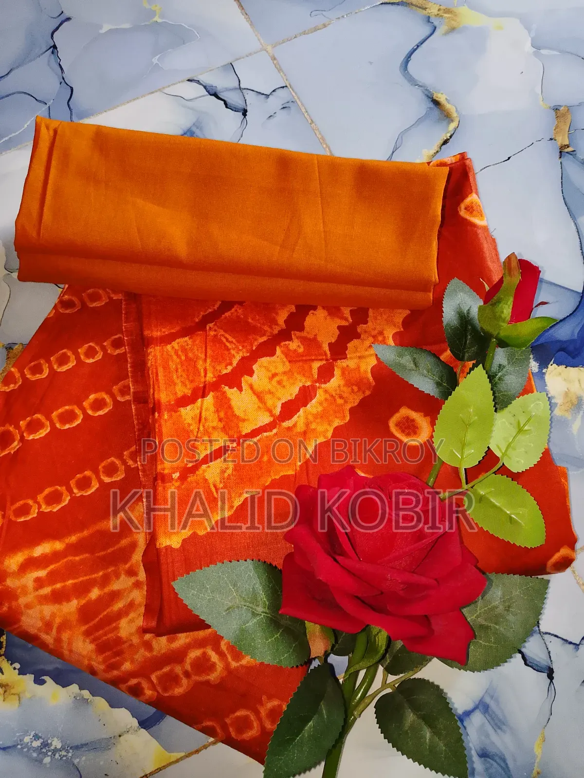 সুতির থ্রি পিস