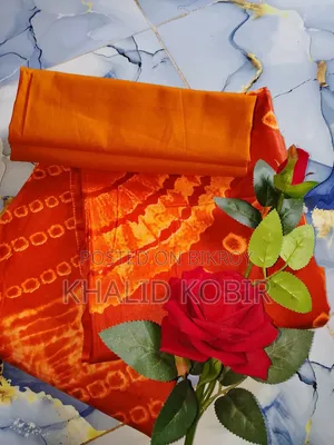 সুতির থ্রি পিস