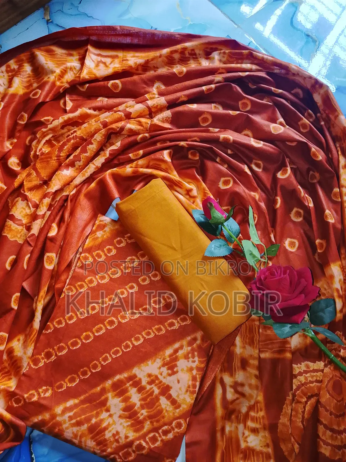 সুতির থ্রি পিস