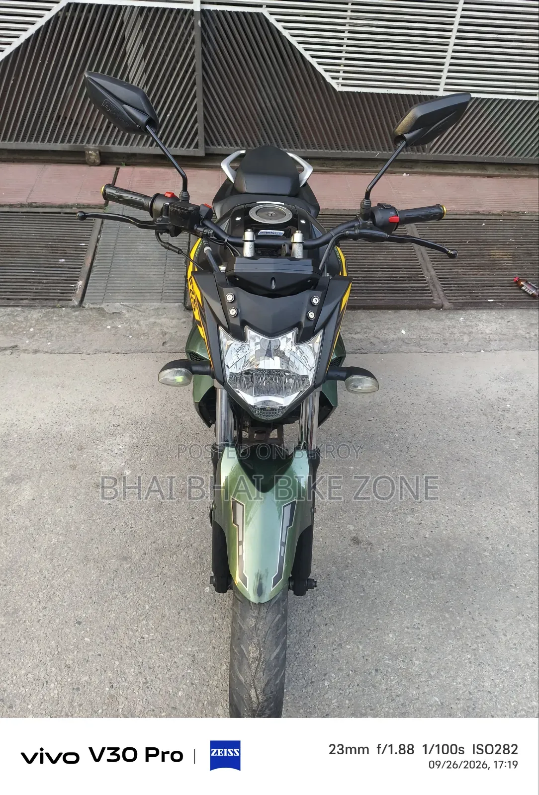 Yamaha FZS V2 2018 Green