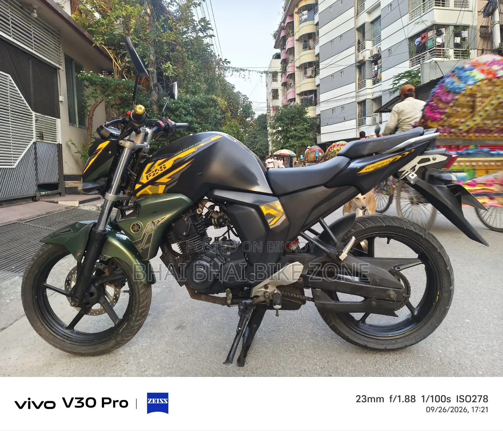 Yamaha FZS V2 2018 Green