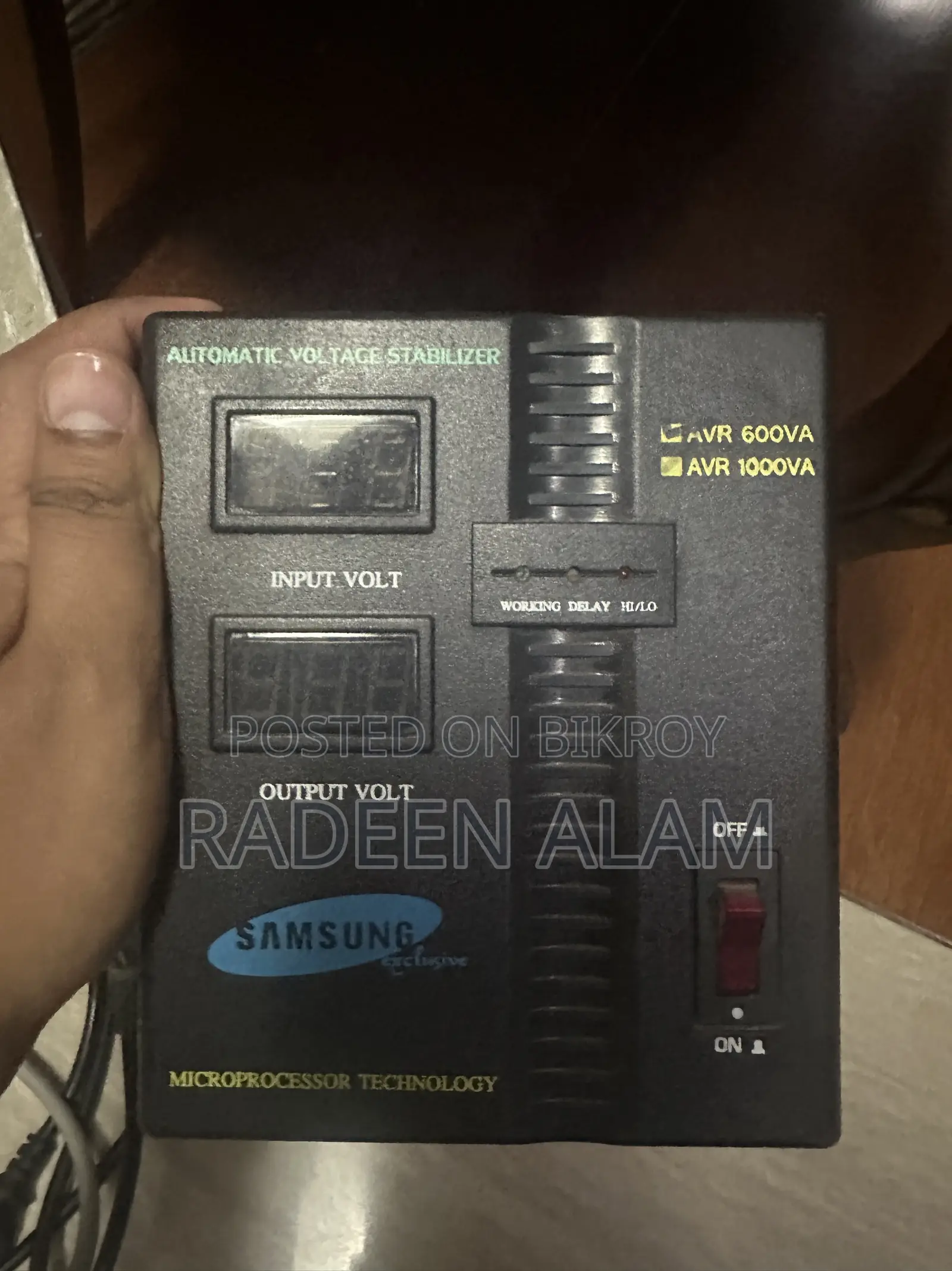 Automatic Voltage Stabilizer