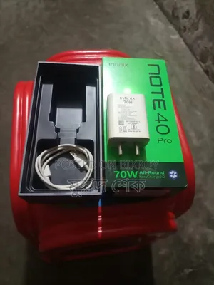 Infinix Note 40 Pro 70w চার্জার বিক্রি হবে।