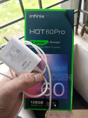 ইনফিনিক্স হট ৬০ প্রো ১২৮ জিবি ব্ল্যাক