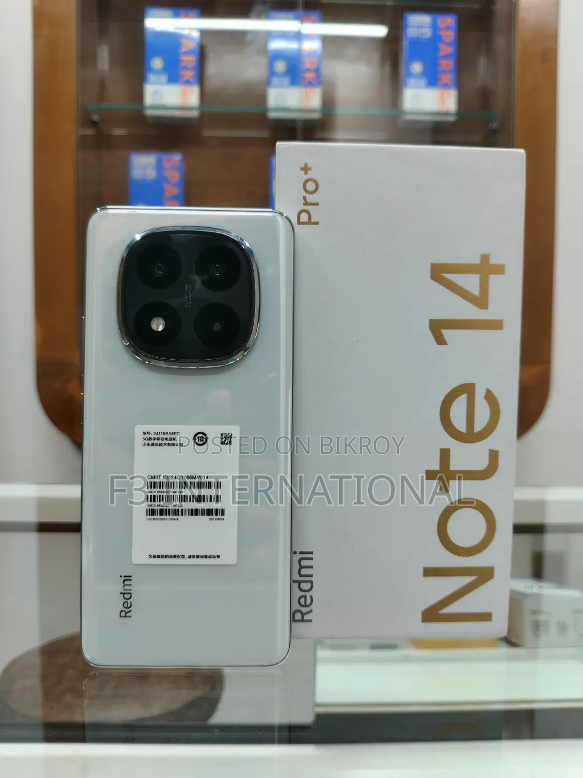 Xiaomi Redmi Note 14 Pro+ 256 GB White
