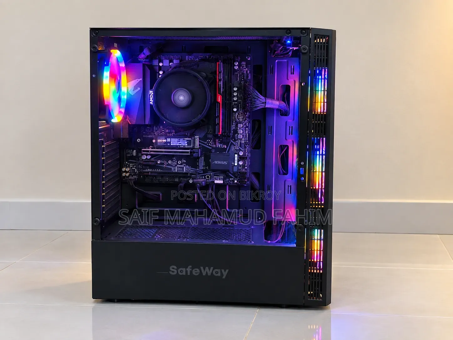 Desktop Computer Gigabyte 16GB AMD Ryzen 7 SSD 1TB