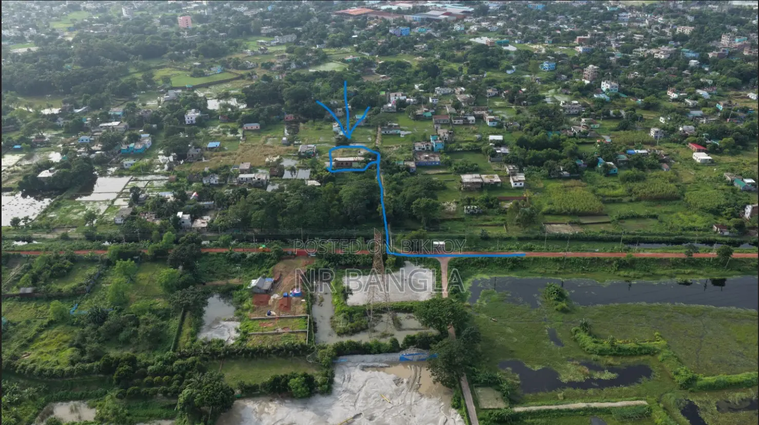 Completely ready tin-shed building to be sold on an urgent basis.