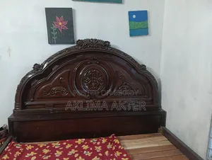 Mahogany Wood Bed for Sale