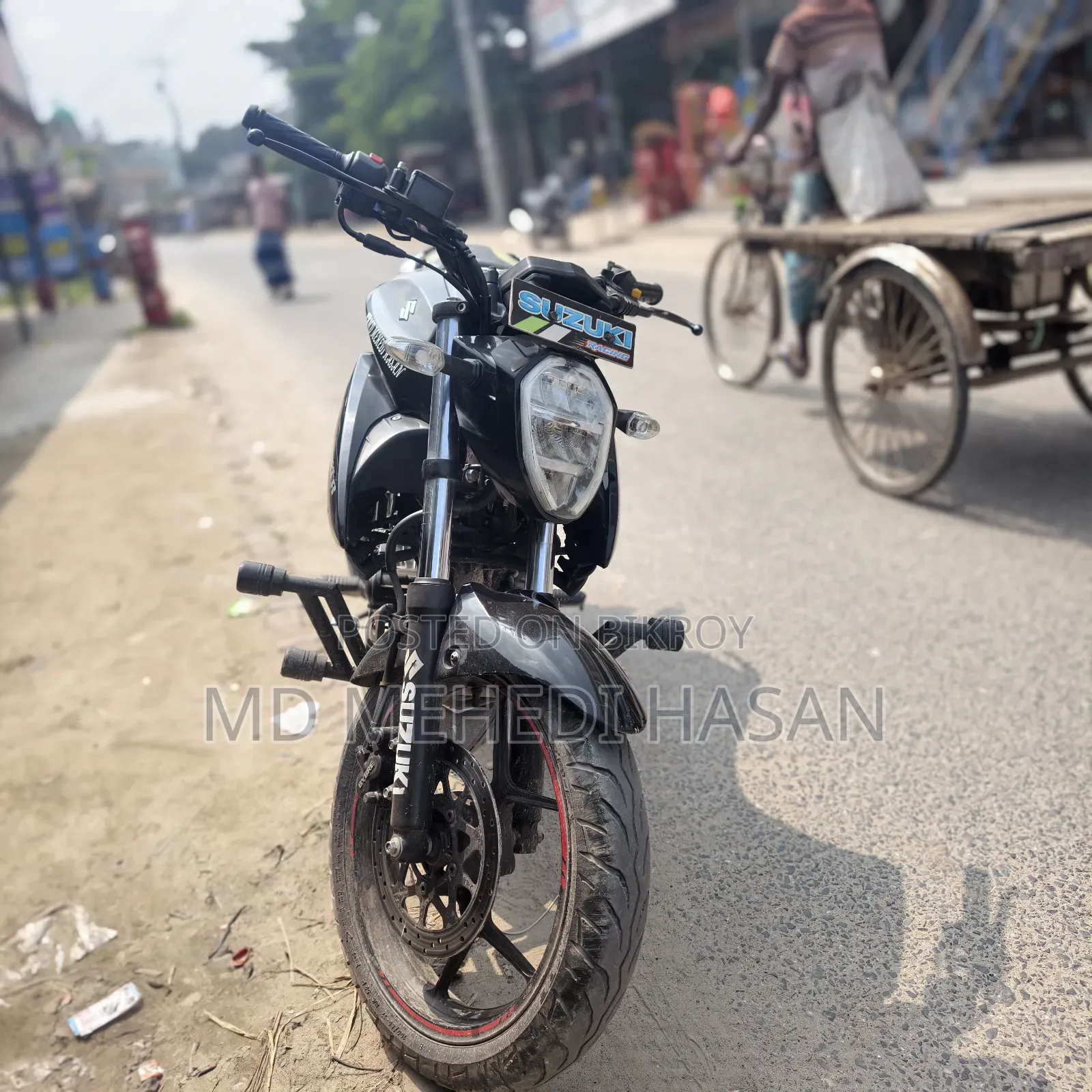 Suzuki Gixxer 2024 Black