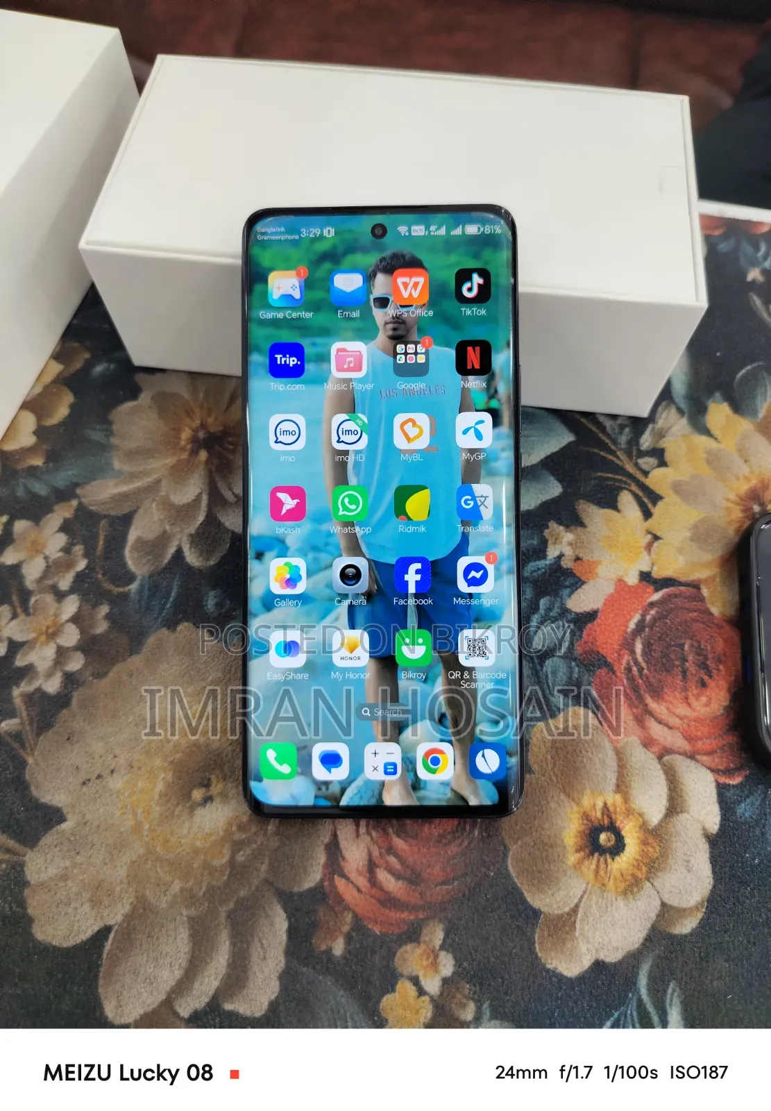 Honor X9b 5G 256 GB Black