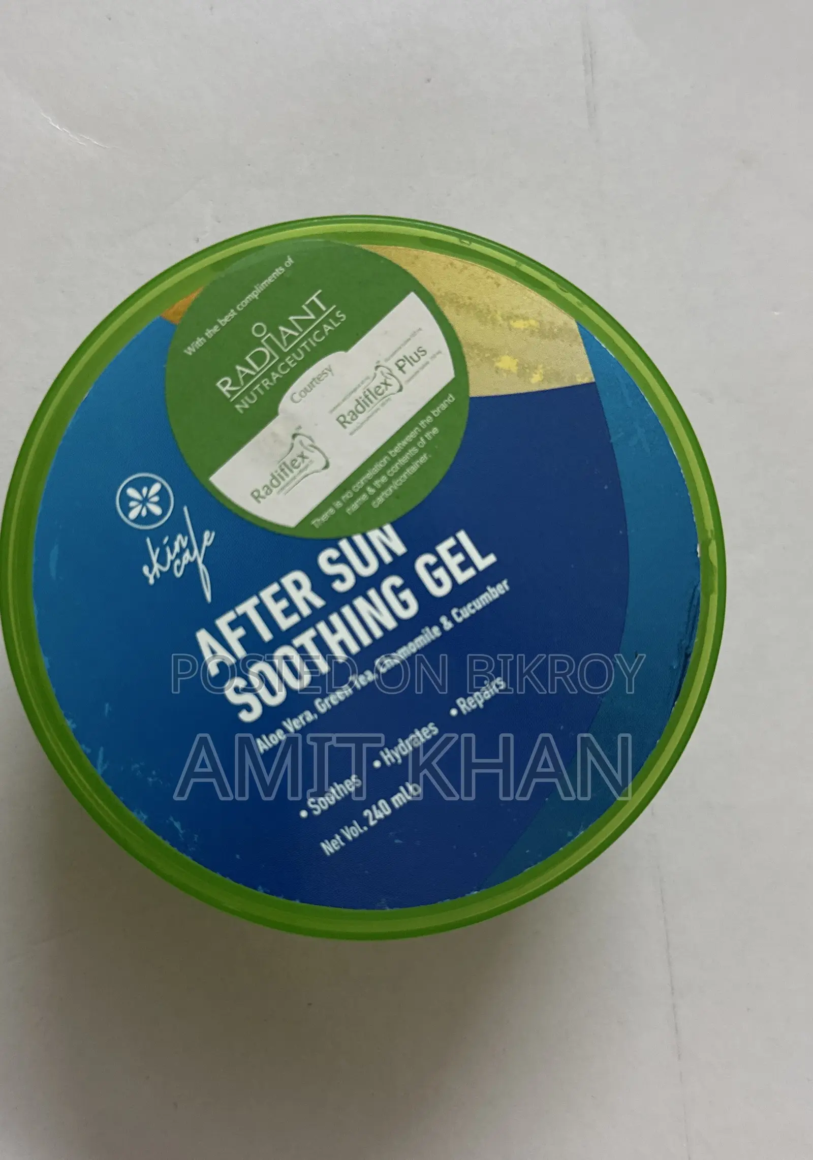 After Sun Soothing Gel and Himalaya Neem Facewash