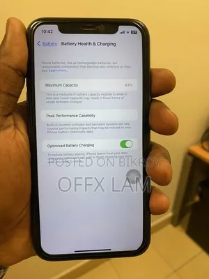 Apple iPhone X 64 GB Black