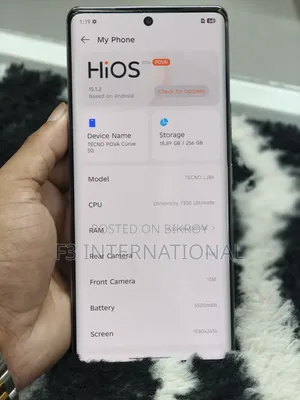 Tecno Pova Curve 256 GB Gray