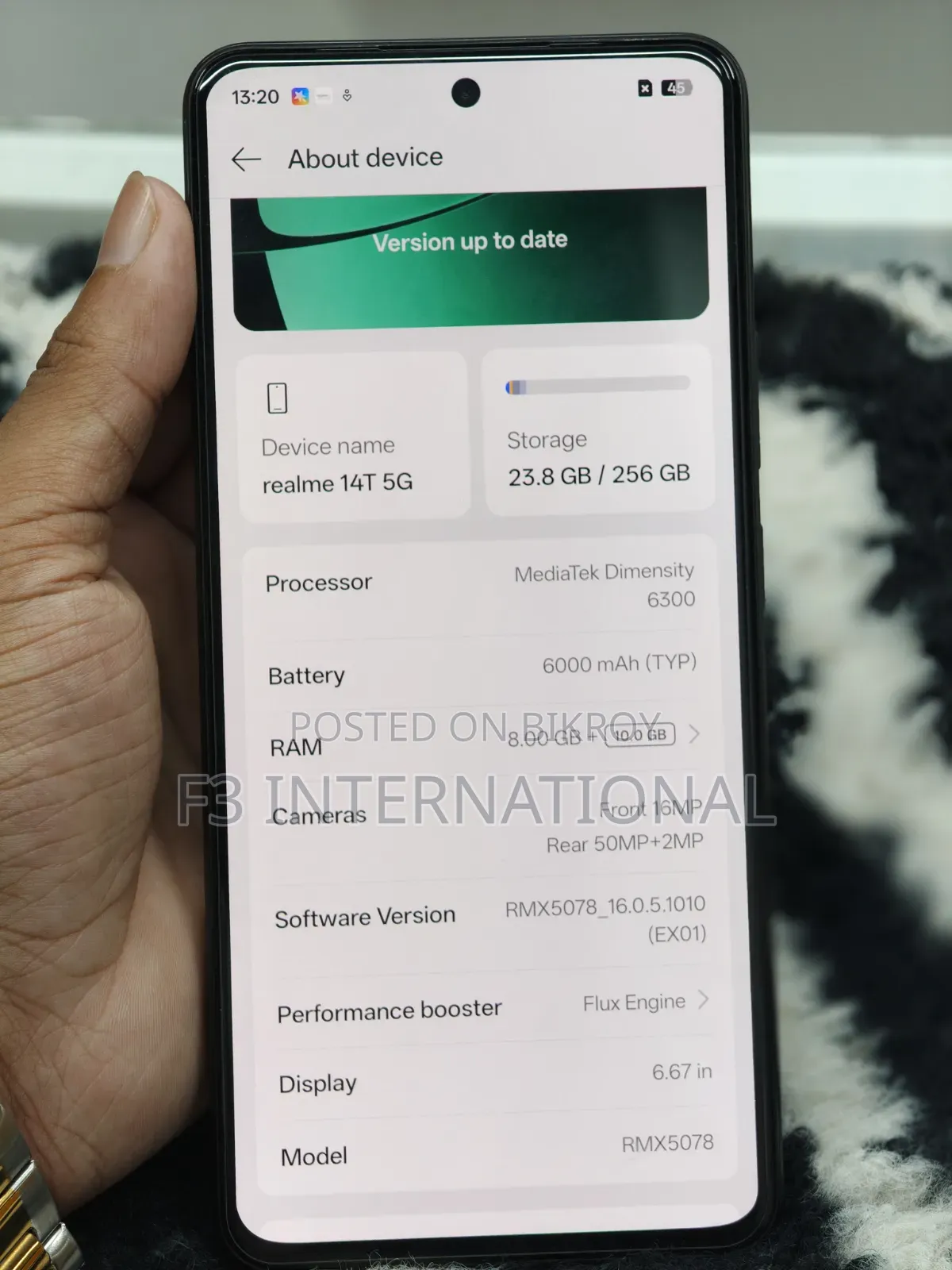Realme 256 GB Black