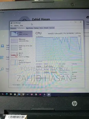 ল্যাপটপ HP 4GB Intel Celeron HDD 500GB