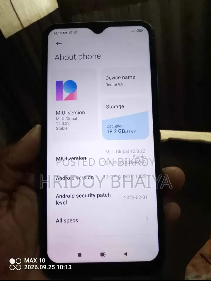 Xiaomi Redmi 9A 32 GB Blue