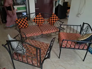 খুবই কম দামে লোহার সোফা সেট