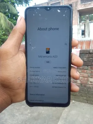 Samsung Galaxy A03 64 GB Black