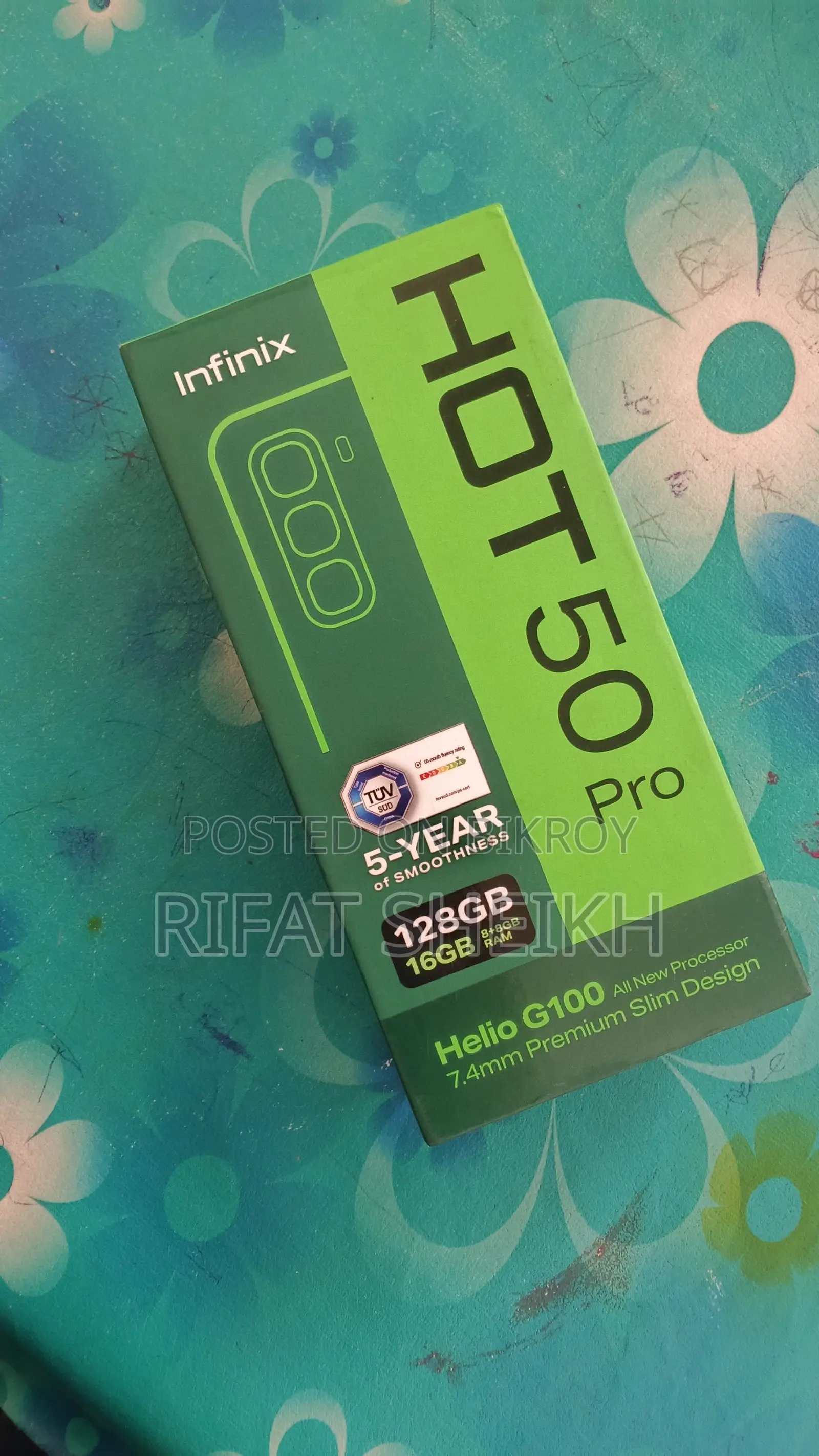 Infinix Hot 50 Pro 256 GB Blue