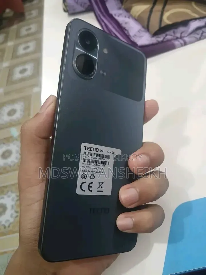 Tecno Spark Go 64 GB Gray