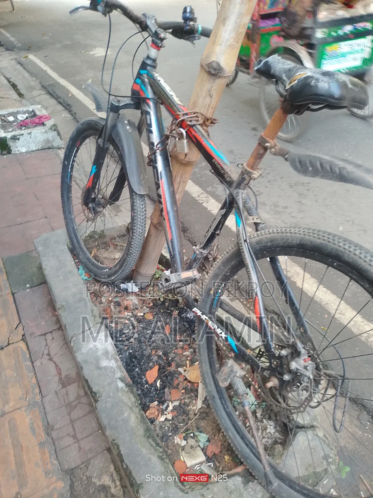 A bicycle will be sold