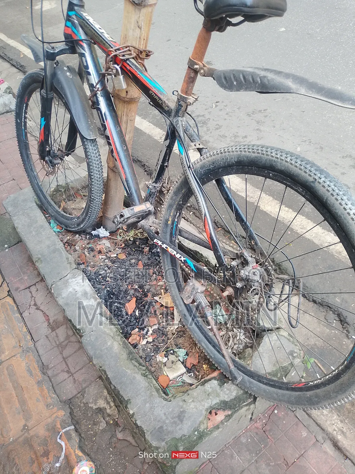 A bicycle will be sold