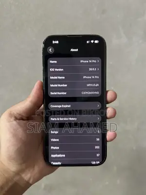 Apple iPhone 14 Pro 128 GB Black