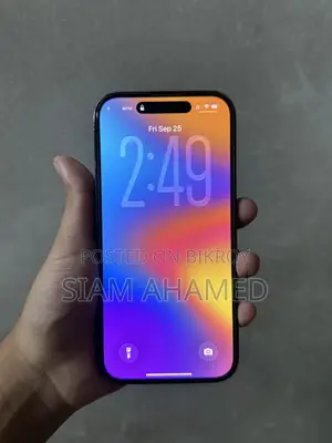 অ্যাপল আইফোন ১৪ প্রো ১২৮ জিবি ব্ল্যাক