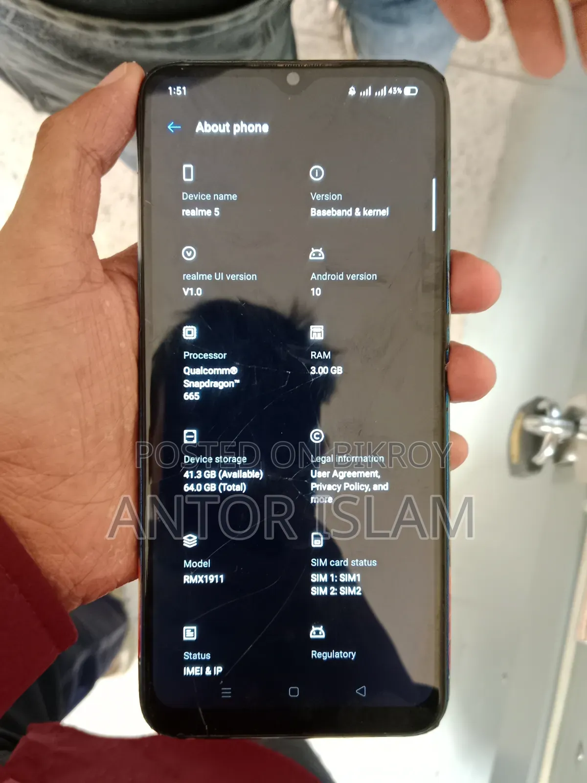 Realme 5 64 GB Blue