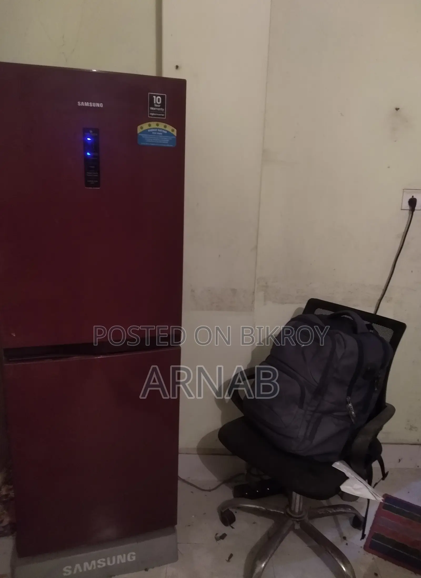 স্যামসাং রেফ্রিজারেটর আরবি২১কেএমএফএইচ৫আরএইচ - ২১৮ লিটার