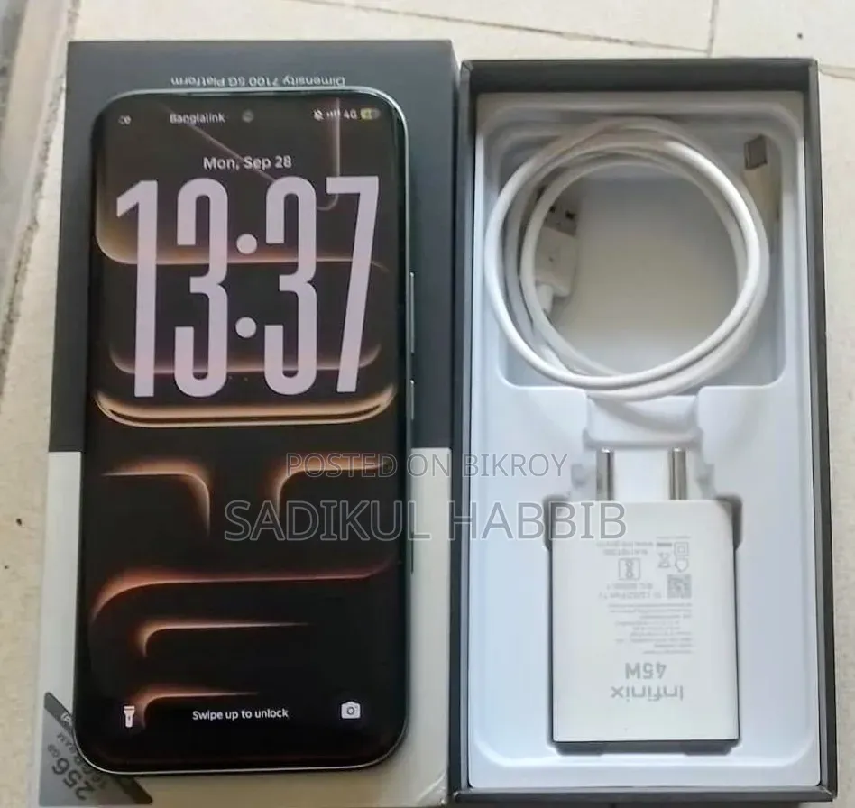 নতুন ইনফিনিক্স নোট এজ ২৫৬ জিবি সবুজ
