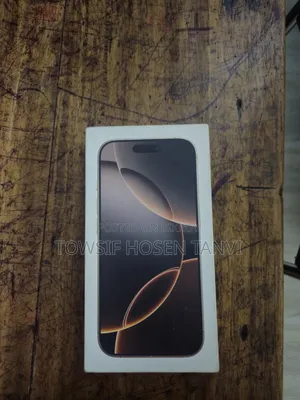 New Apple iPhone 16 Pro 256 GB Gold