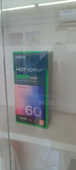New Infinix Hot 60 Pro+ 128 GB Silver